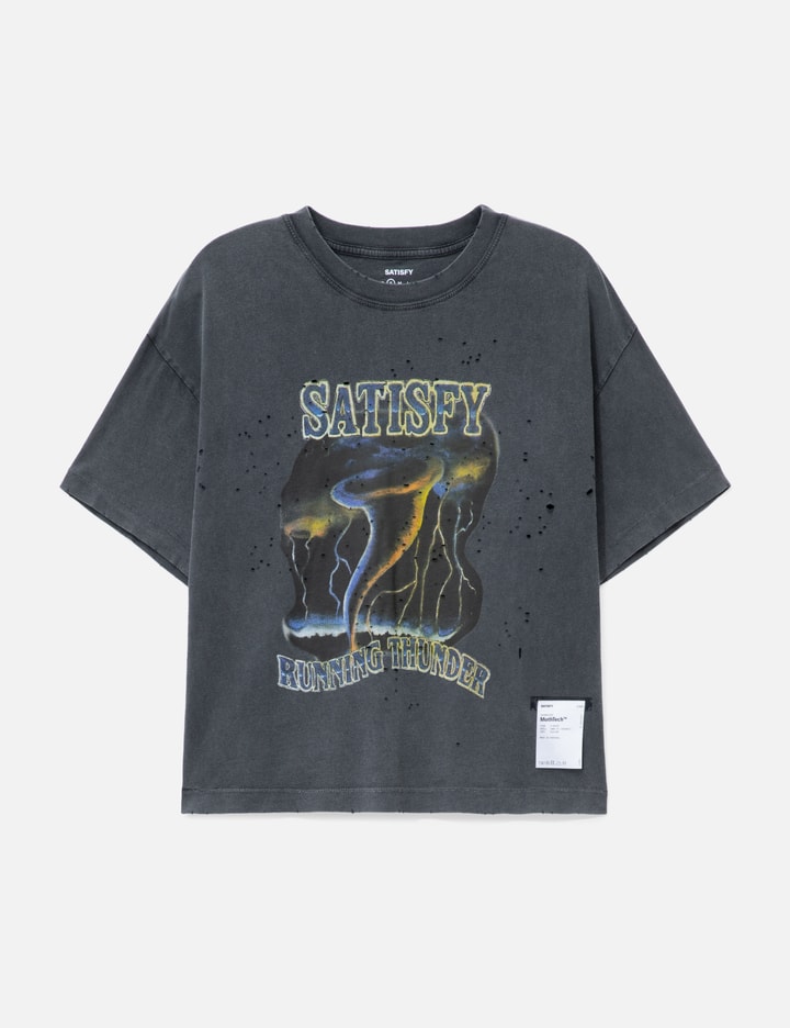 SATISFY MothTech™ T‑Shirt With Tornado Print