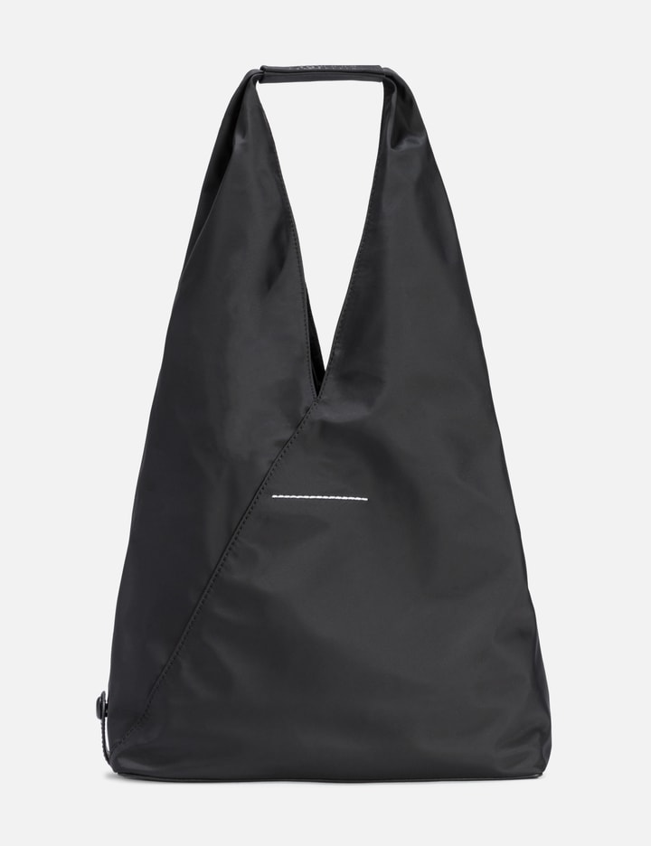 Mm6 Maison Margiela Foldable Japanese Bag In Black