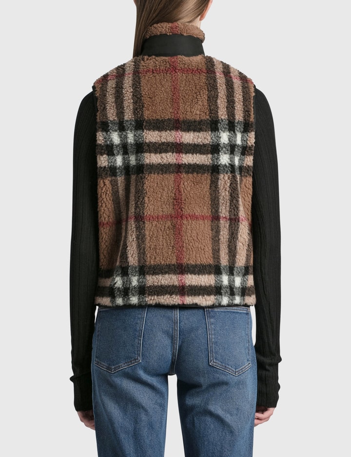 Check Fleece Jacquard Gilet Placeholder Image