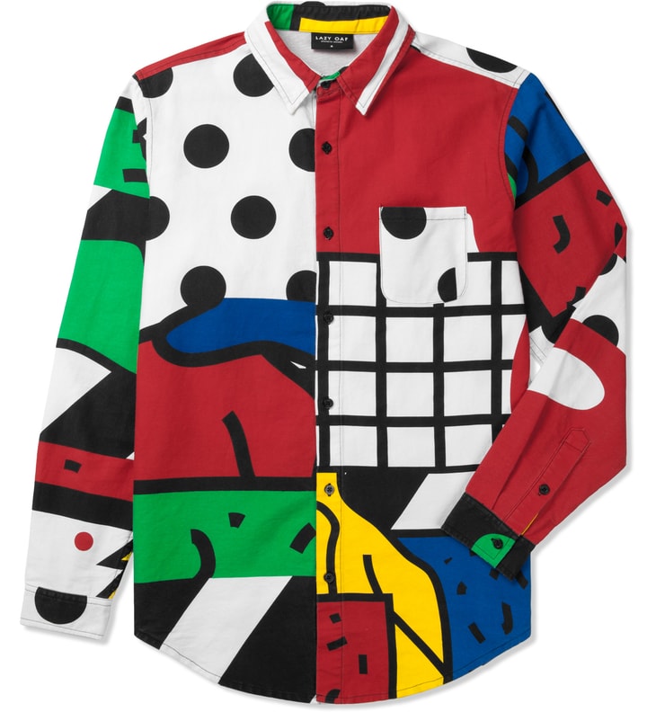 Multi Glitch L/S Shirt Placeholder Image