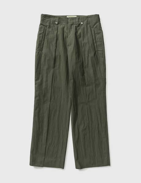 Andersson Bell Washed Cotton Layered Trousers