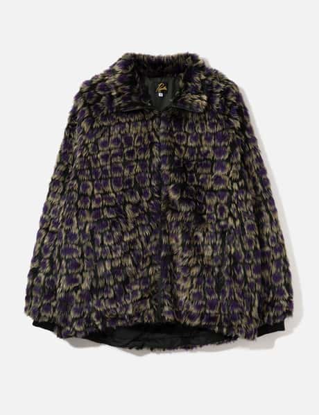 니들스 Raglan Fur Jacket - Crocodile Fur