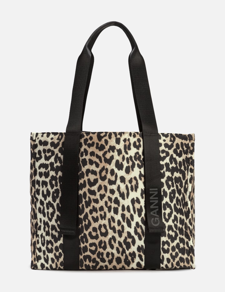 Medium Leopard Tech Tote Placeholder Image