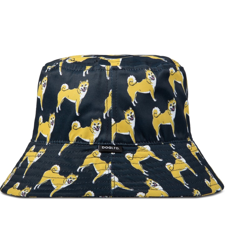 Navy Shiba Inu Bucket Hat Placeholder Image