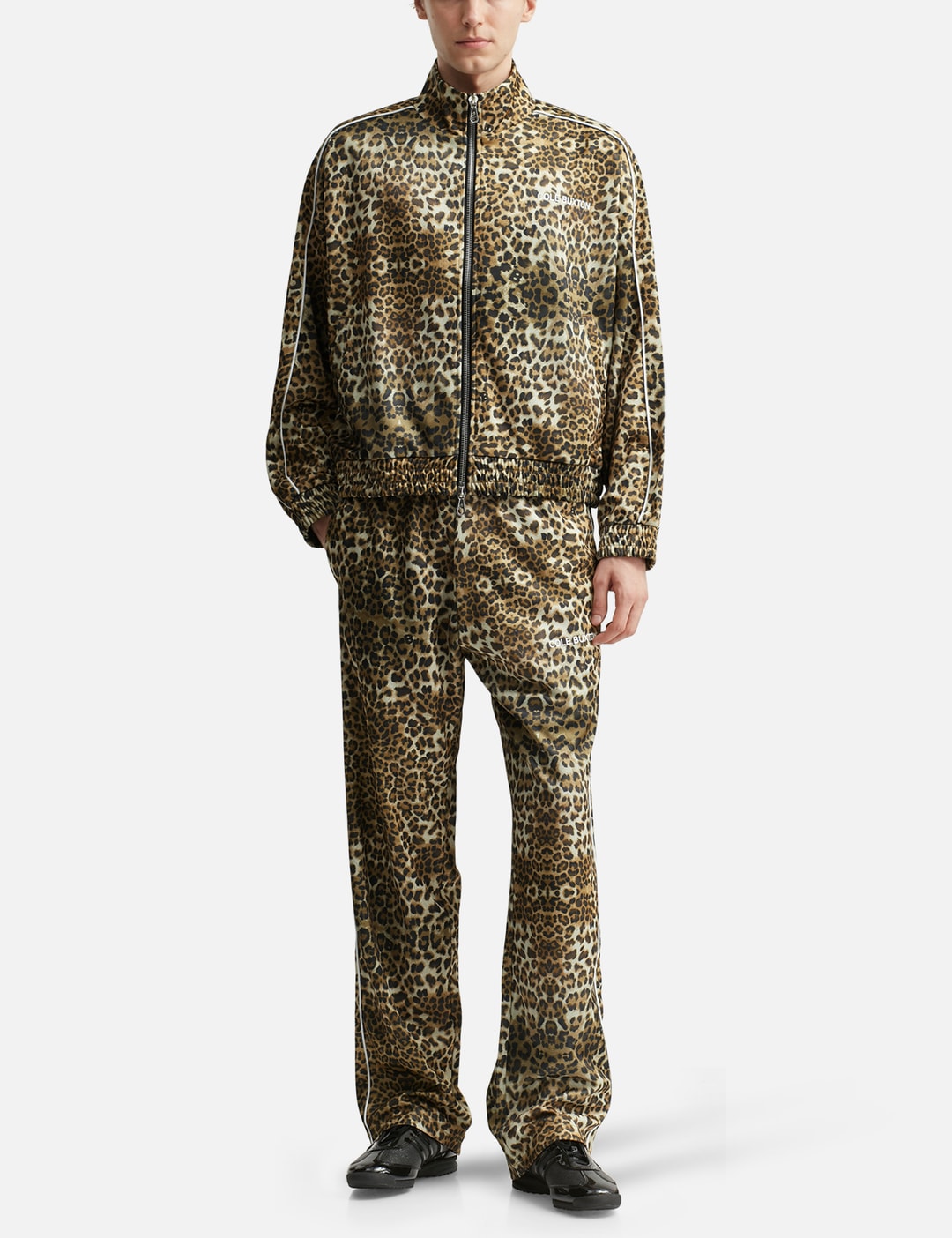 Leopard Piped Track Pants view 16