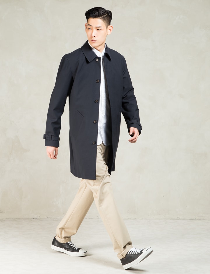 Navy Mac Oxford Waterproof Coat Placeholder Image
