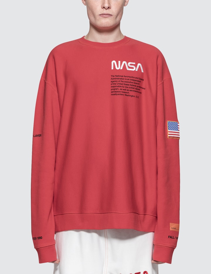 Nasa Crewneck Sweatshirt Placeholder Image