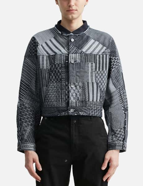 Ader Error - PATCHWORK TRUCKER JACKET | HBX - Globally Curated 
