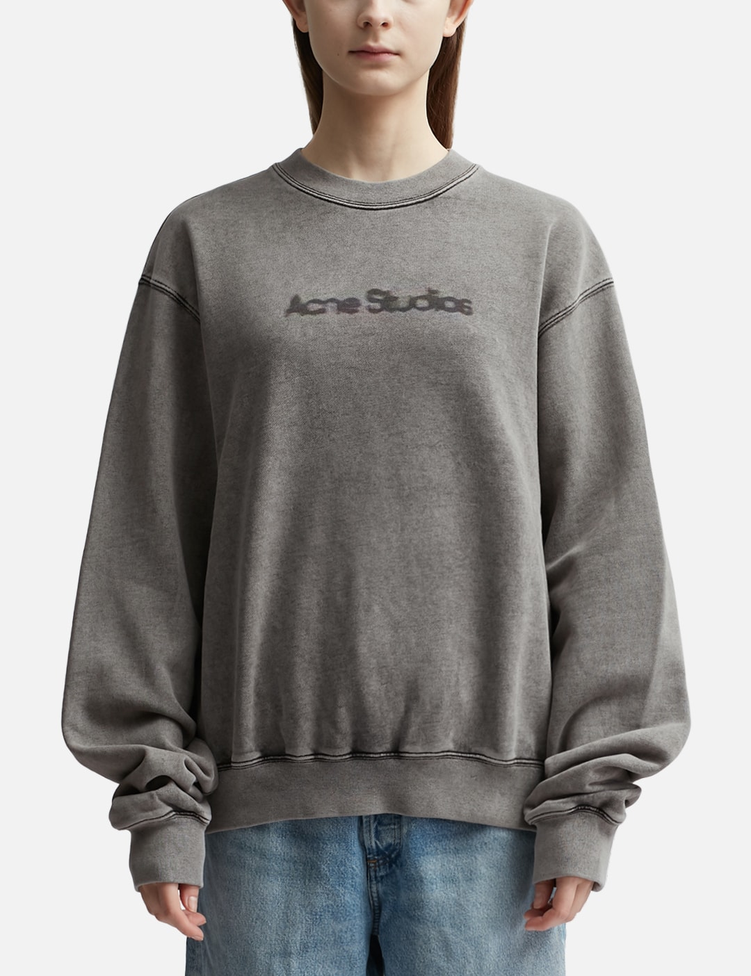 Acne Studios - Blurred Logo Sweater | HBX - Globally Curated 