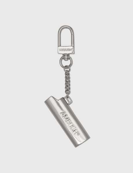 AMBUSH® - LOGO LIGHTER CASE KEY CHAIN | HBX - Globally Curated Fashion and  Lifestyle by Hypebeast