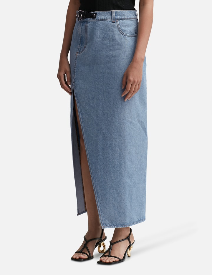 PADLOCK STRAP LONG SLIT SKIRT Placeholder Image