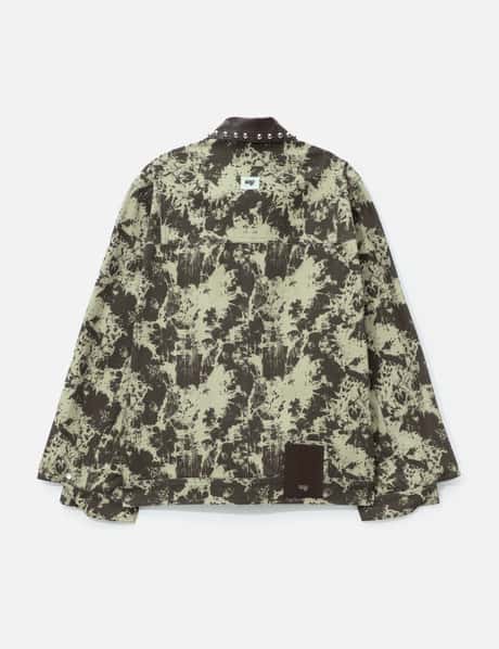 Distressed Effect Mix Media Jacket view 8