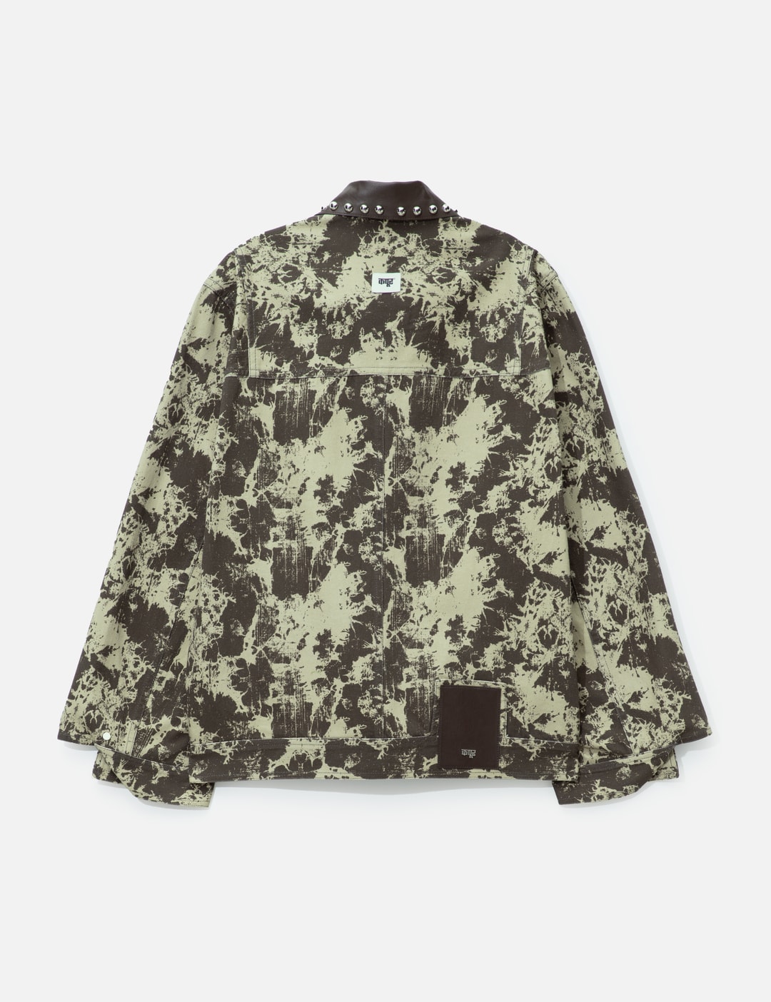 Distressed Effect Mix Media Jacket view 9