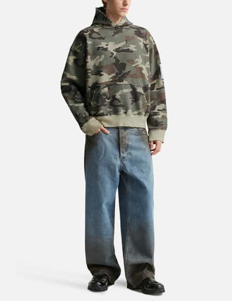Camo Distressed Hoodie view 15