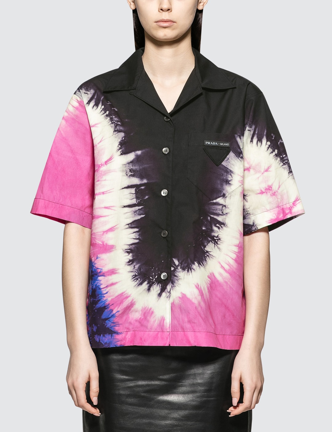 Prada - Tie Dye Print Shirt | HBX - Globally Curated Fashion and Lifestyle  by Hypebeast