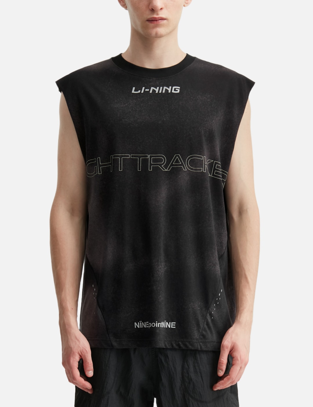 NīNEpointNīNE X Li-Ning "The Light Of Moon" Running Tank Top view 11