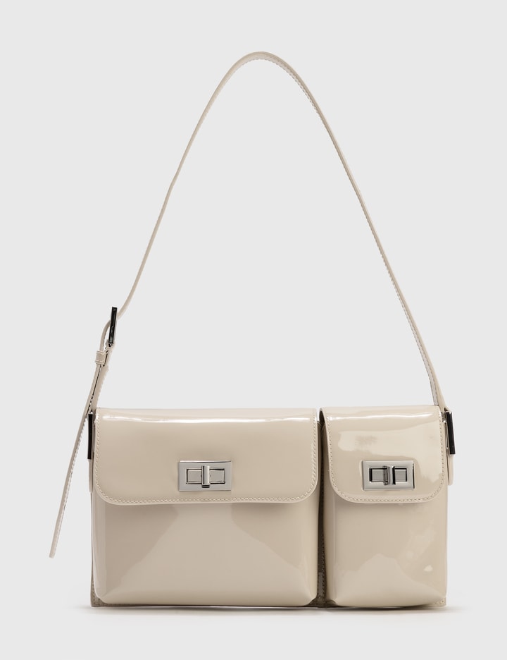 Billy Cream Patent Leather Bag Placeholder Image