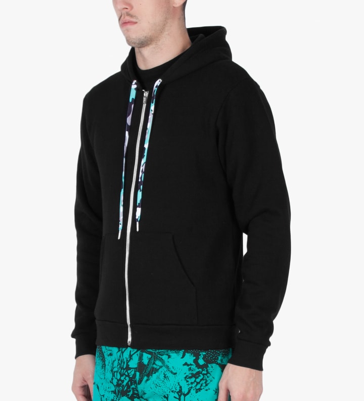 White on Black 2014 POW! WOW! Hawaii Zip Hoodie Placeholder Image