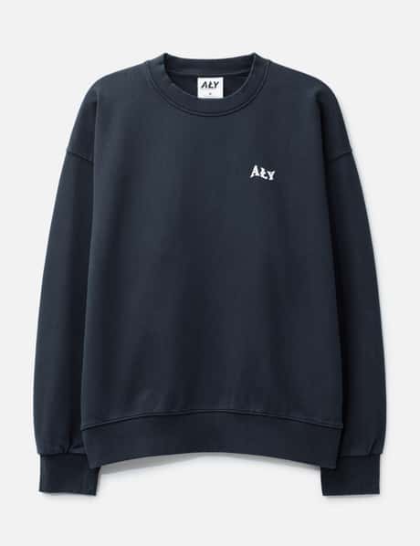 "Good Vibes Ahead Black Washed" Crewneck view 8