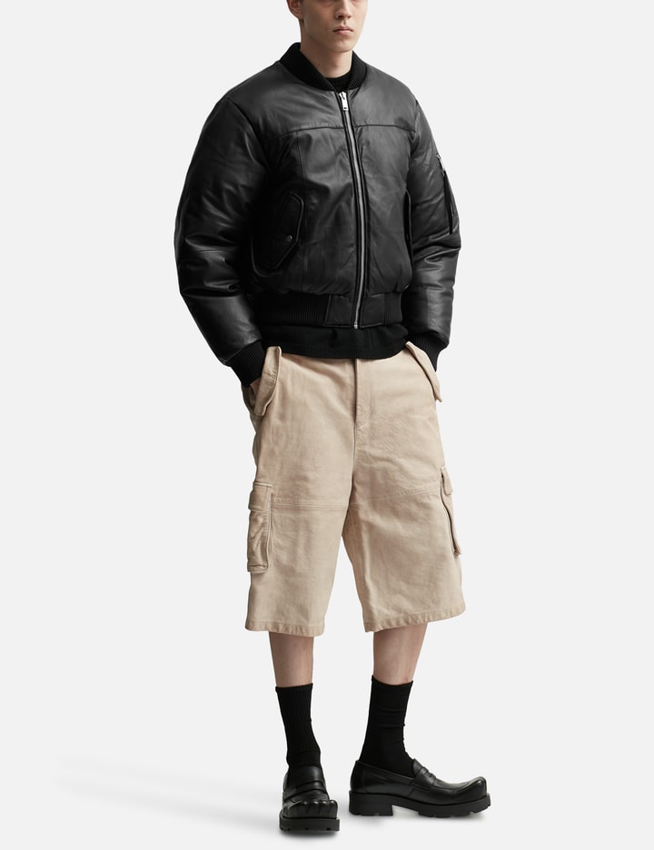 Carter Leather Shorts Placeholder Image