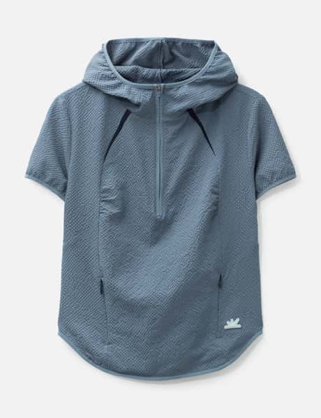 W Soar Half Zip Hooded Top view 6