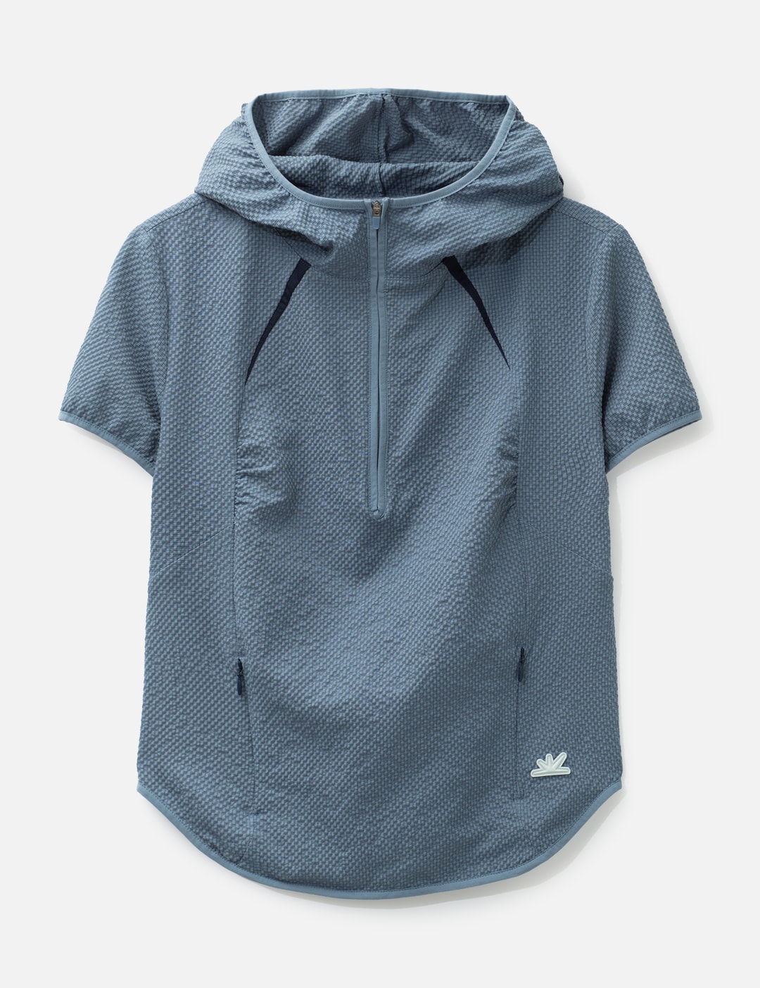 W Soar Half Zip Hooded Top
