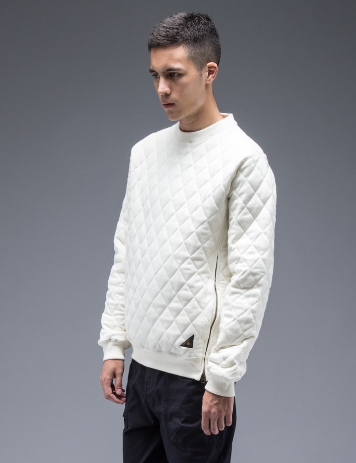 Off White X-box Quilt Crewneck Sweater Placeholder Image