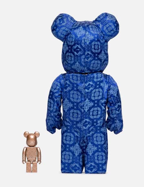 Medicom Toy Be@Rbrick X Clot X Nike 100% & 400% Set - Excellent 