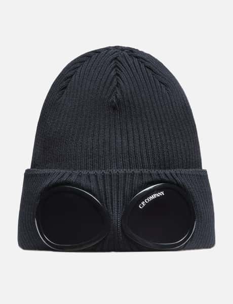 C.P. Company Cotton Ribbed Beanie