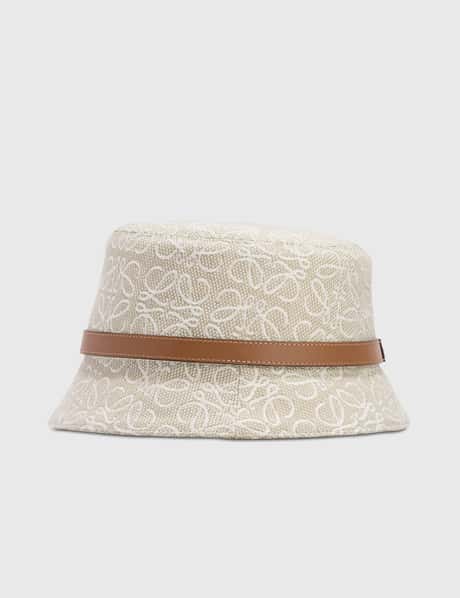 Cap in canvas Soft White - LOEWE