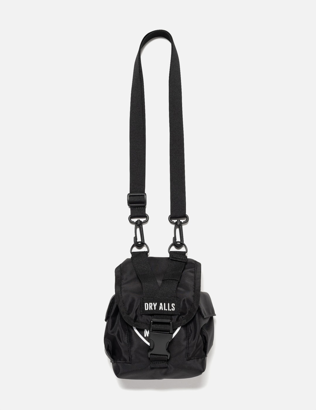 Human Made Military Pouch Mini - 光沢ナイロン製のミニミリタリー 