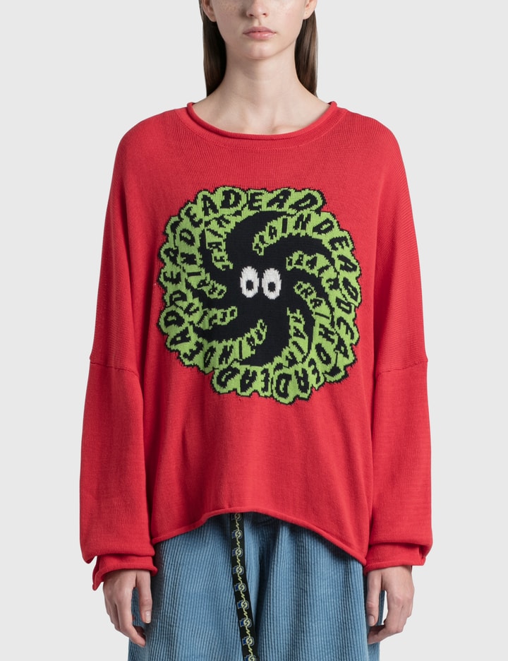 Spit It Oversized Cropped Boxy Sweater Placeholder Image