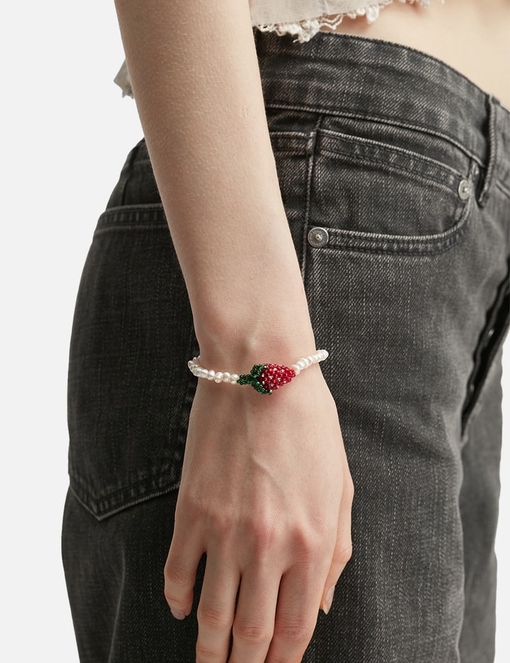 Pearl Strawberry Bracelet Placeholder Image