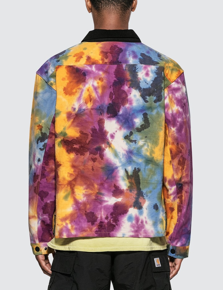 Contrast Corduroy Collar Harrington Jacket Placeholder Image