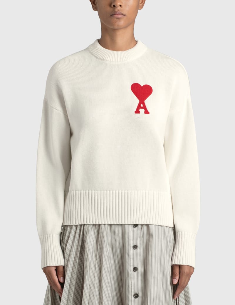 Ami - Ami de Coeur Crewneck Sweater 
