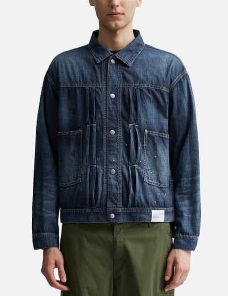 NEIGHBORHOOD - Washed Lightweight Denim Jacket | HBX - Globally 