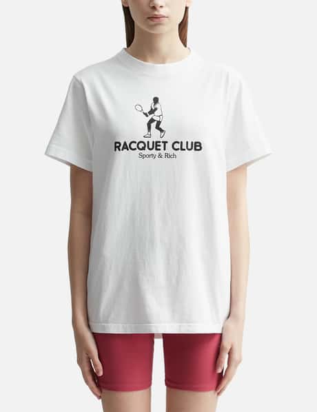 Sporty & Rich 라켓 클럽 티셔츠