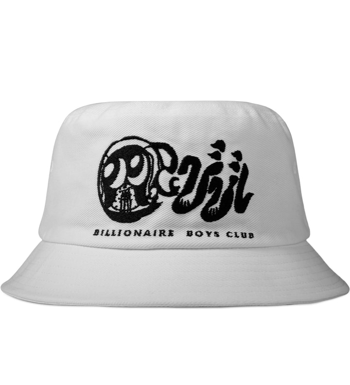 White Skoloct OG Logo Bucket Hat Placeholder Image