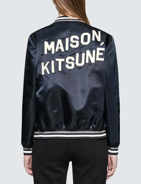 Maison Kitsuné - Satin Teddy Jacket | HBX