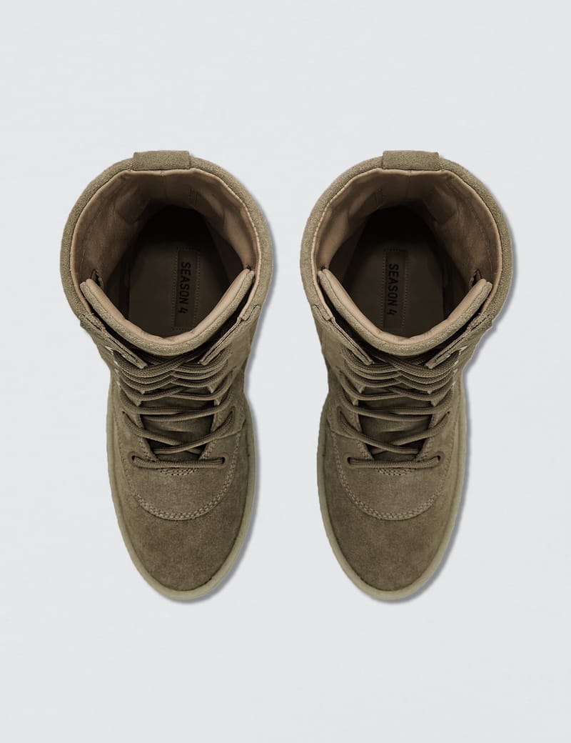 yeezy season 4 crepe boot