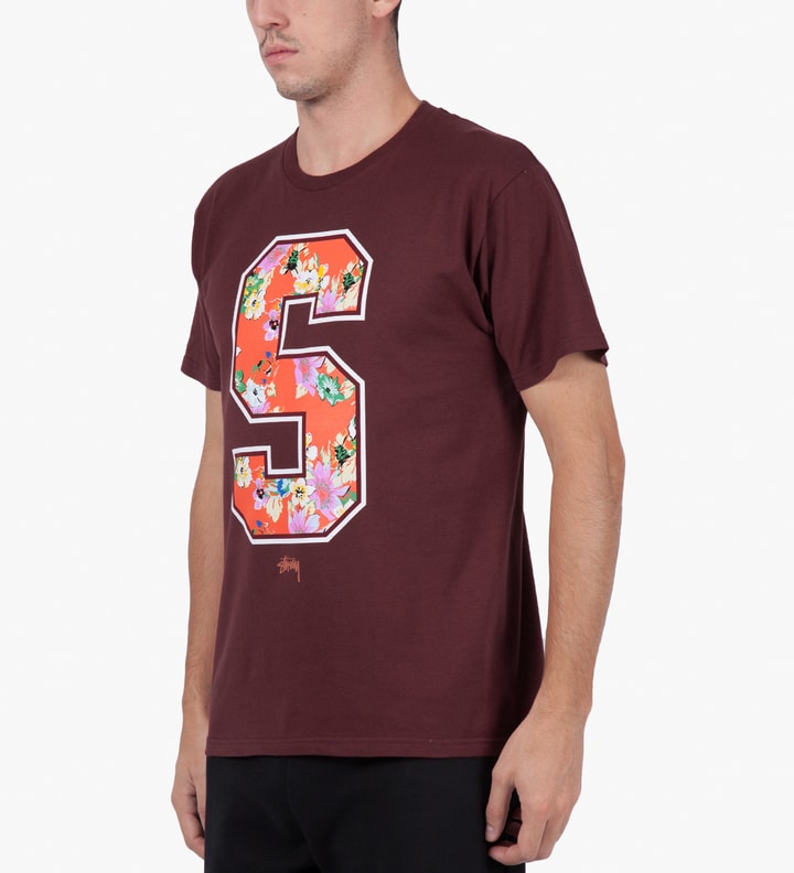 Dark Red S Flower T-Shirt Placeholder Image
