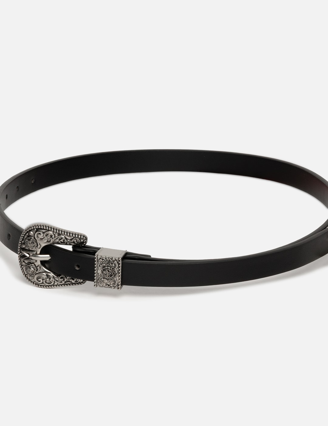 Western Woven Leather Belt view 7