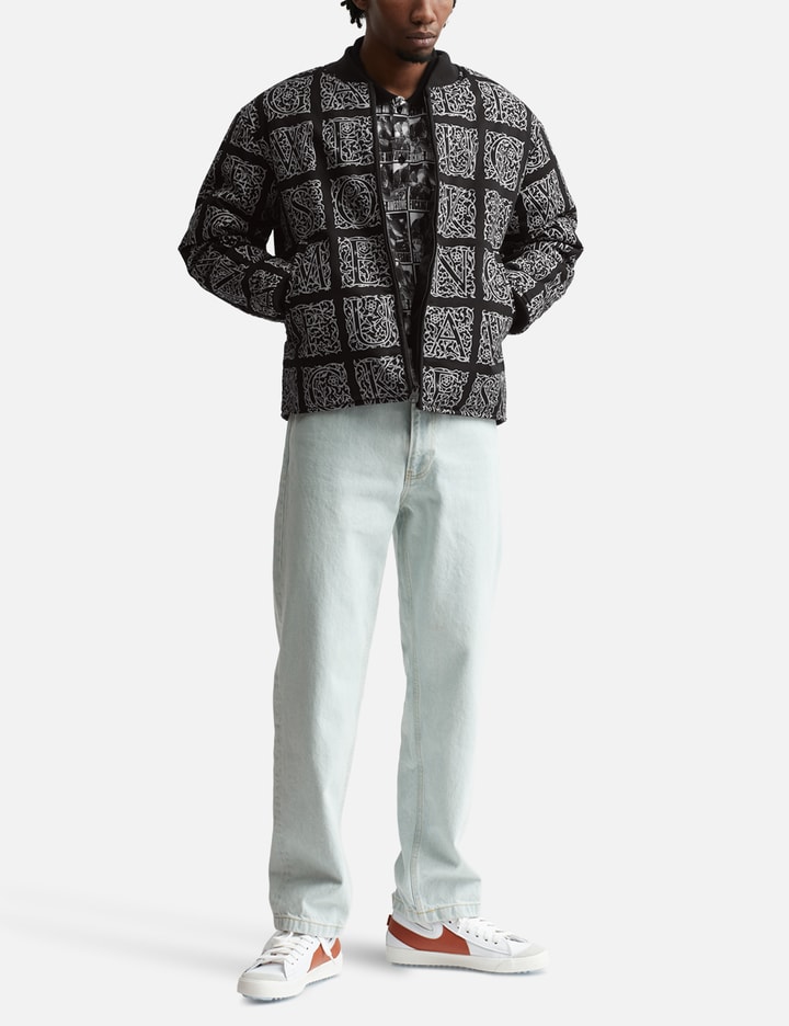 Fucking Awesome Filigree Bomber Jacket In Black