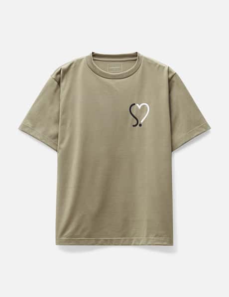 SOPHNET. Heart Wide T-shirt