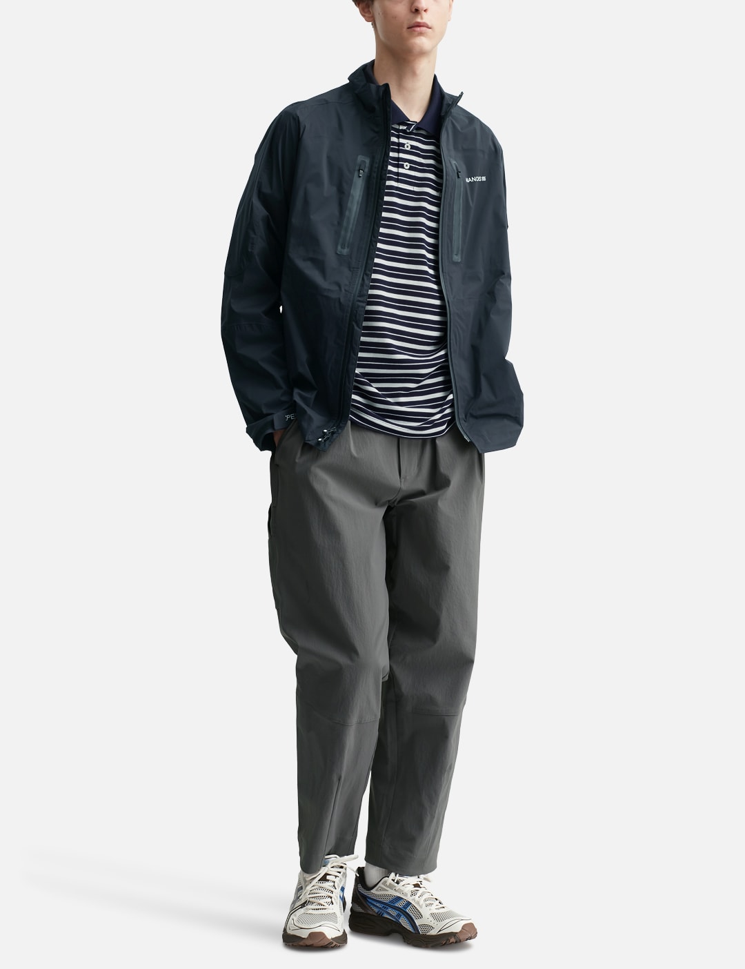 GOAT Pique Polo Striped view 15