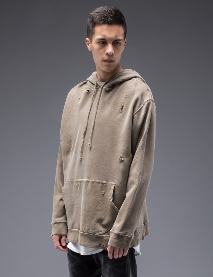 Hand-Ripped Pullover Hoodie Placeholder Image