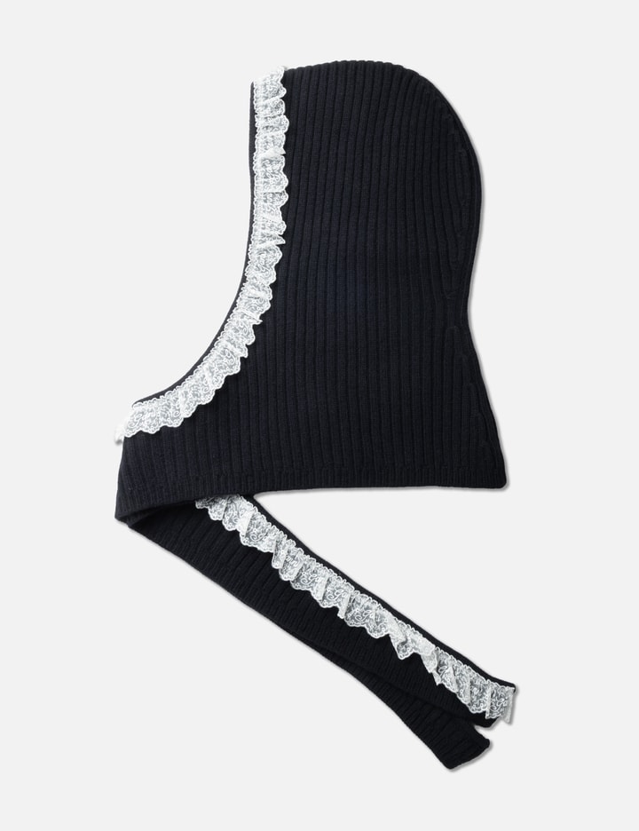 Ganni Compact Wool Balaclava Lace