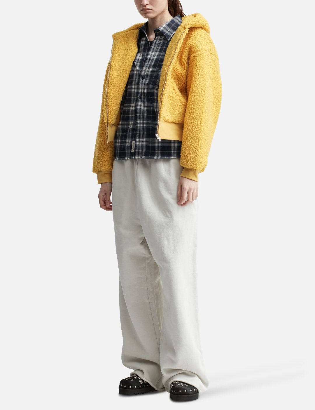 Flannel Button Up Shirt view 12