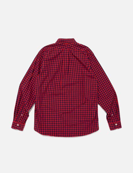 Gingham Check Button Down Shirt view 5