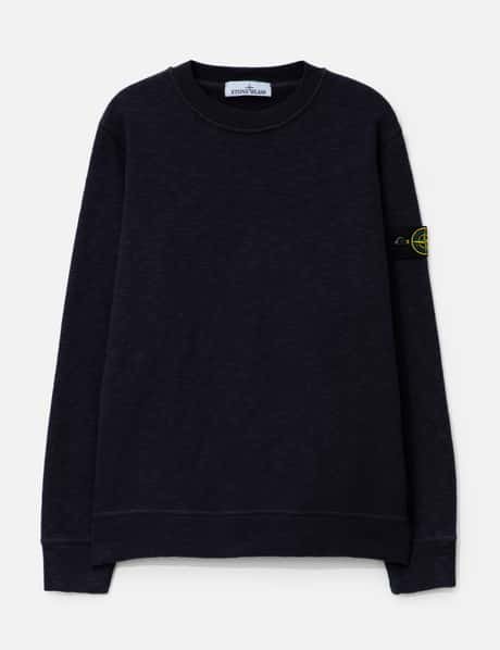 스톤 아일랜드 Vanisé Brushed Heavy Cotton Jersey Crewneck Sweatshirt